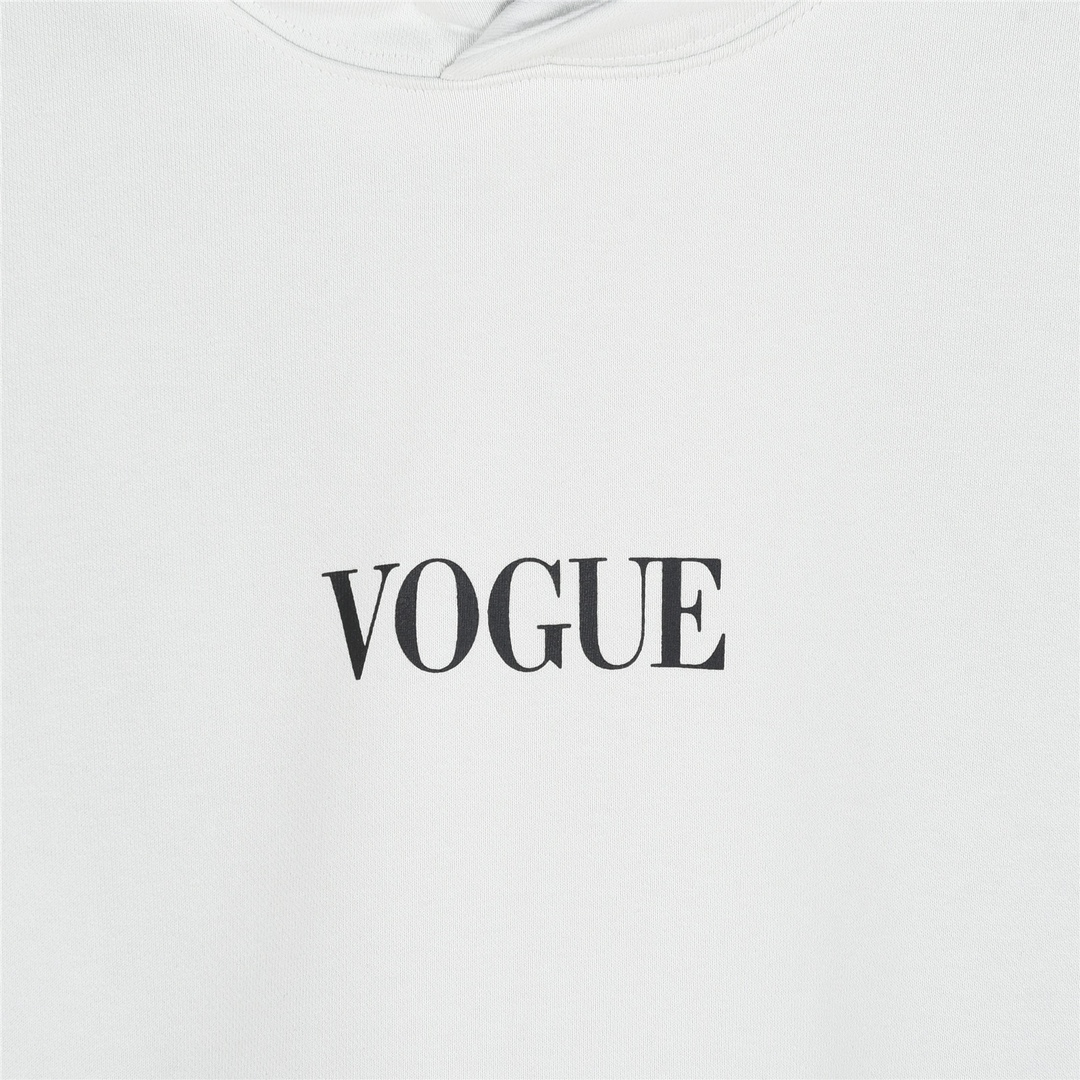 Balenciaga巴黎世家 x Vogue 联名 后背灯塔数码印花连帽卫衣