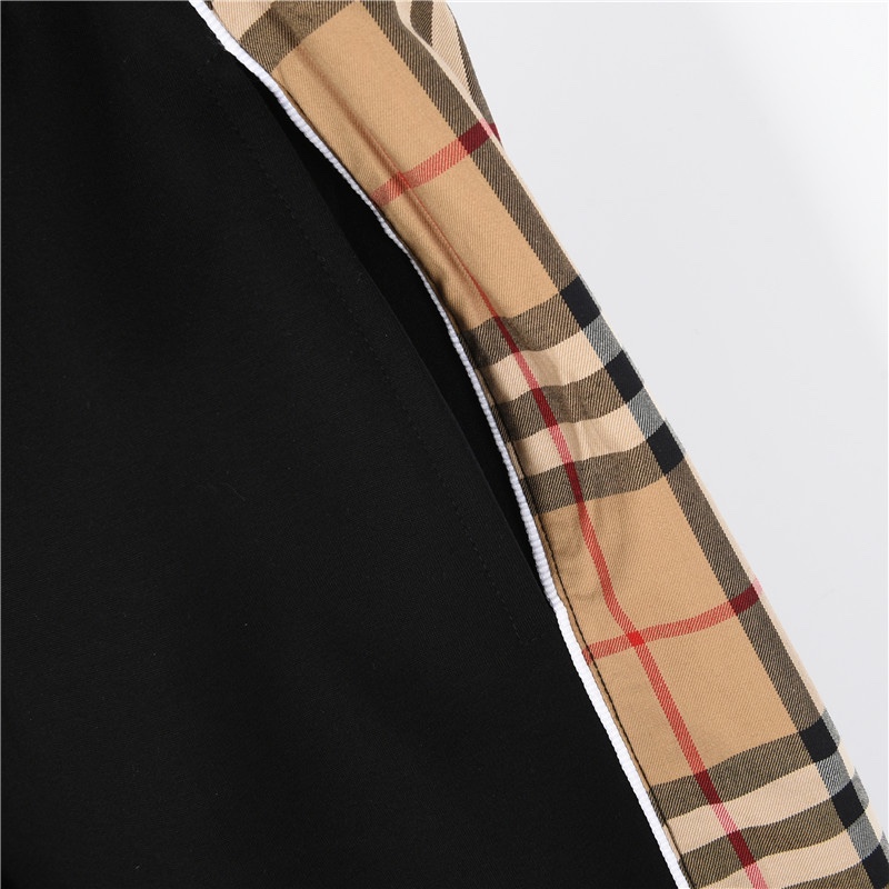 Burberry/巴宝莉 侧边logo字母格纹长裤