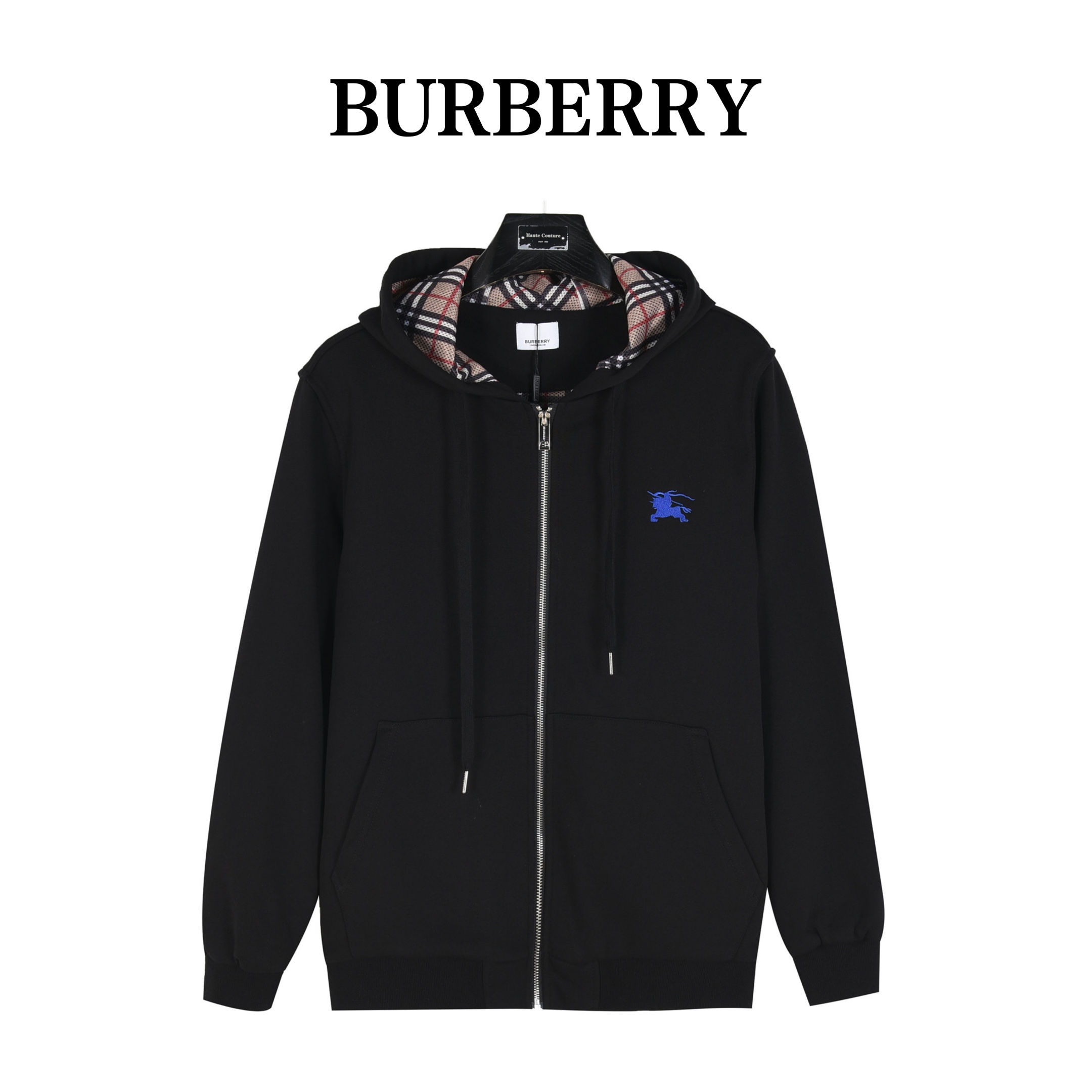 Burberry/巴宝莉胸前战马拉链外套