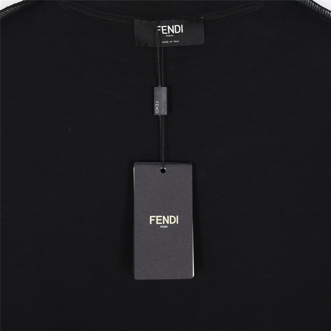 Fendi/芬迪趣味动漫字母圆领卫衣