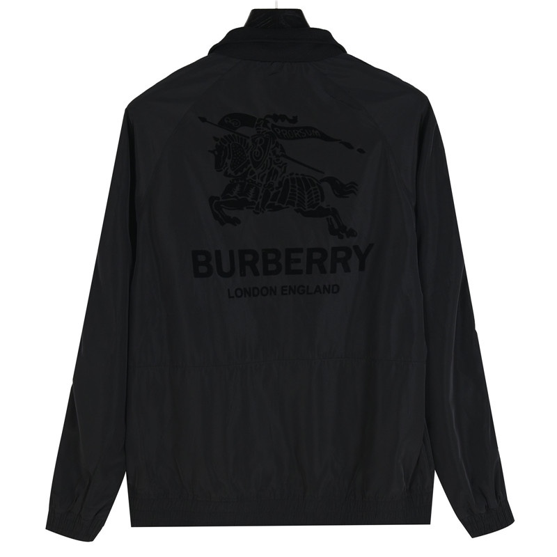 Burberry/巴宝莉后背植绒战马外套