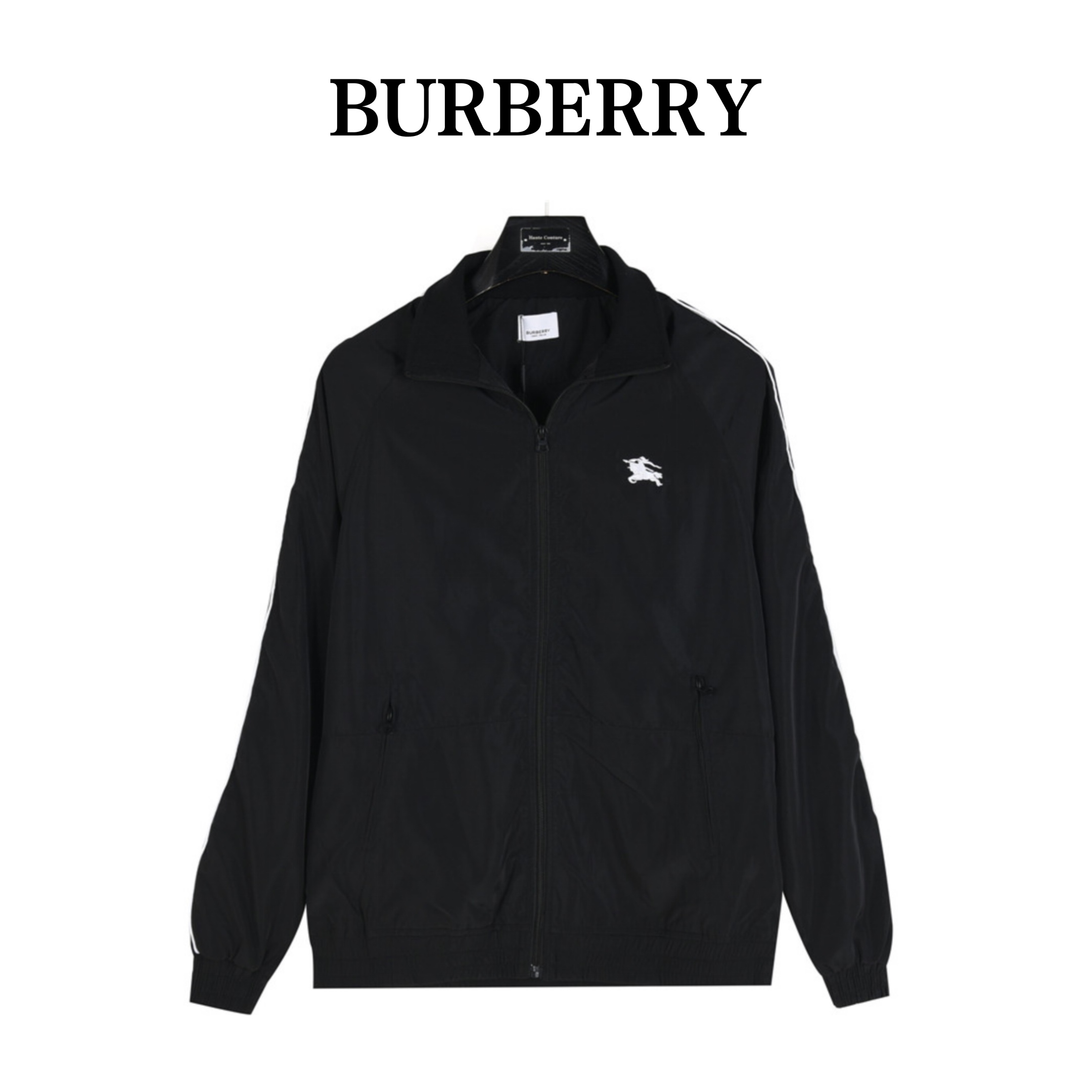 Burberry/巴宝莉后背植绒战马外套