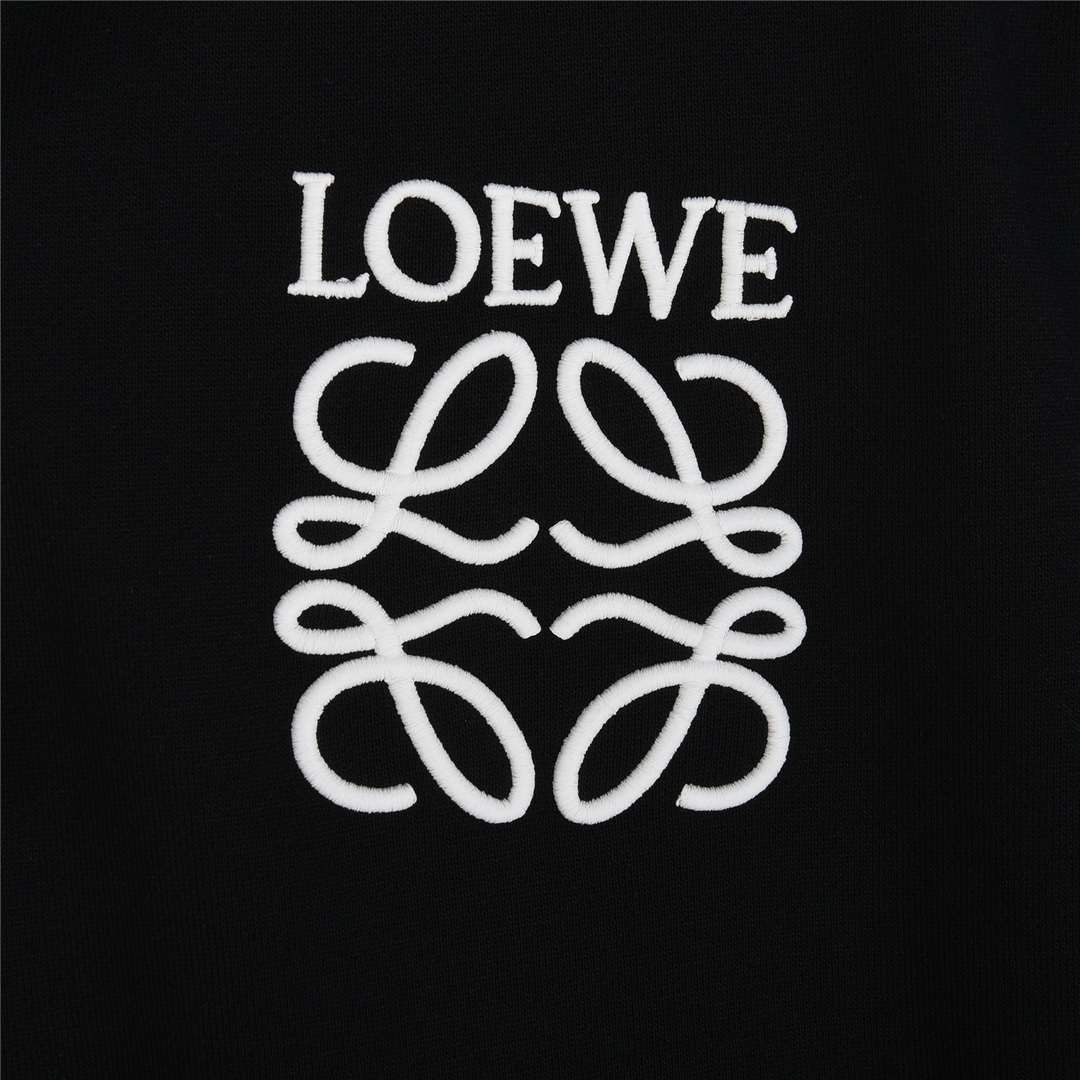 LOEWE/罗意威手臂拼接胸口logo拉链外套