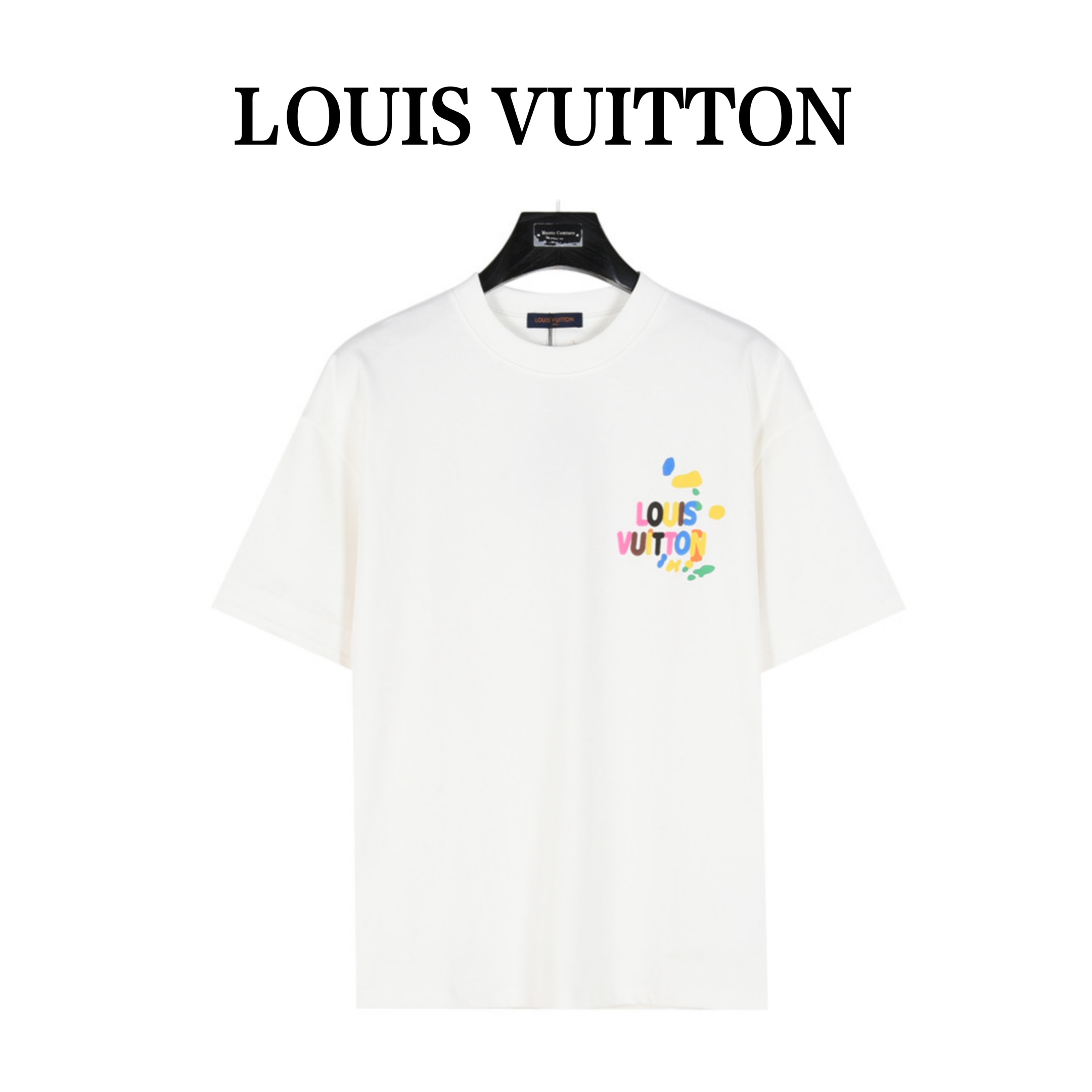 Louis Vuitton 路易威登 25ss 涂鸦彩色字母发泡印花短袖T恤