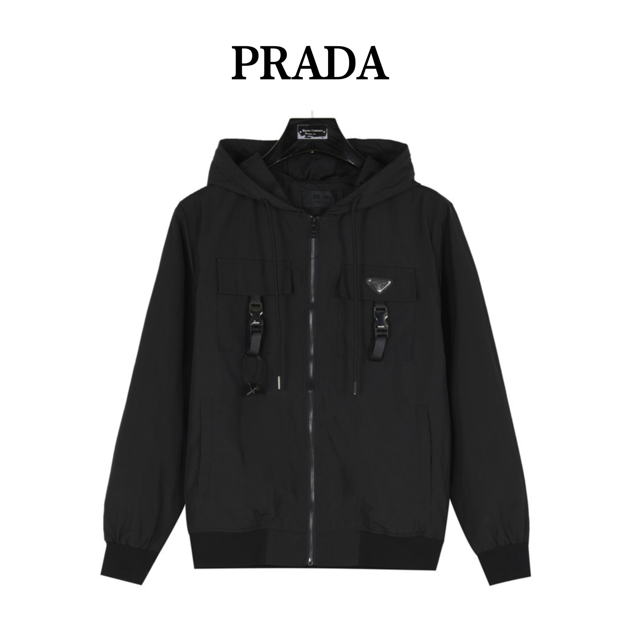 Prada/普拉达 金属锁扣机能夹克外套