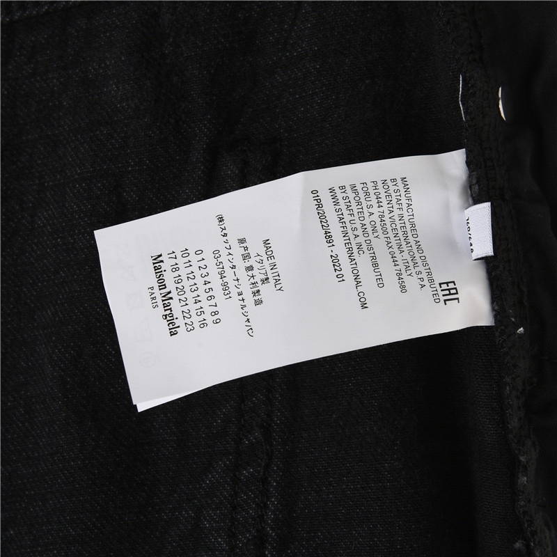 Margiela/马吉拉满印logo牛仔裤