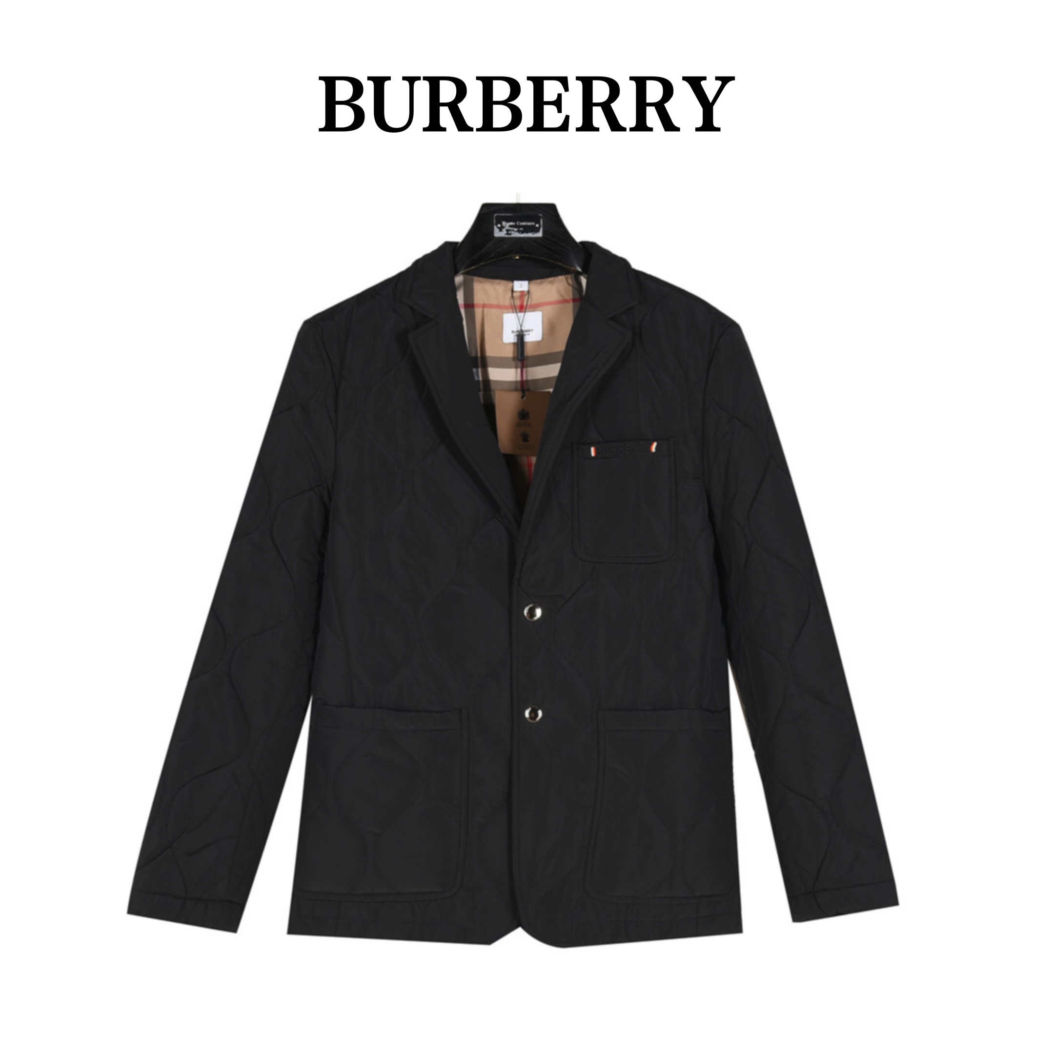 Burberry/巴宝莉 三口袋薄棉外套 贸易渠道稀出 海外精品限量销售