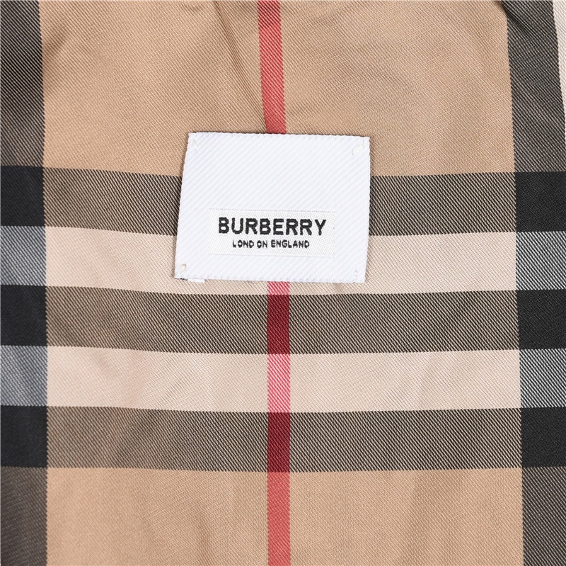 Burberry/巴宝莉 灯芯绒领口薄棉翻领外套