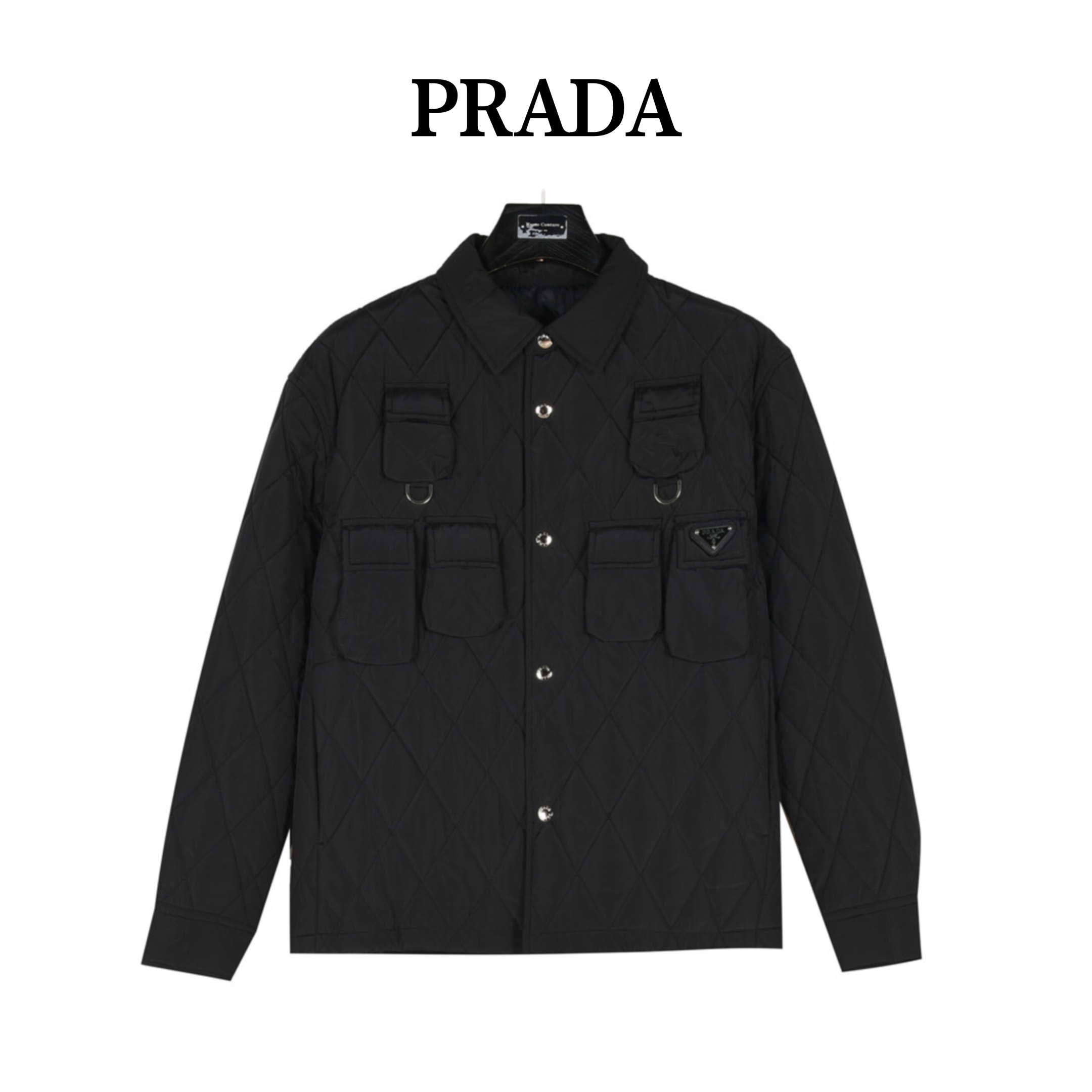 Prada/普拉达六口袋薄棉外套 贸易渠道稀出