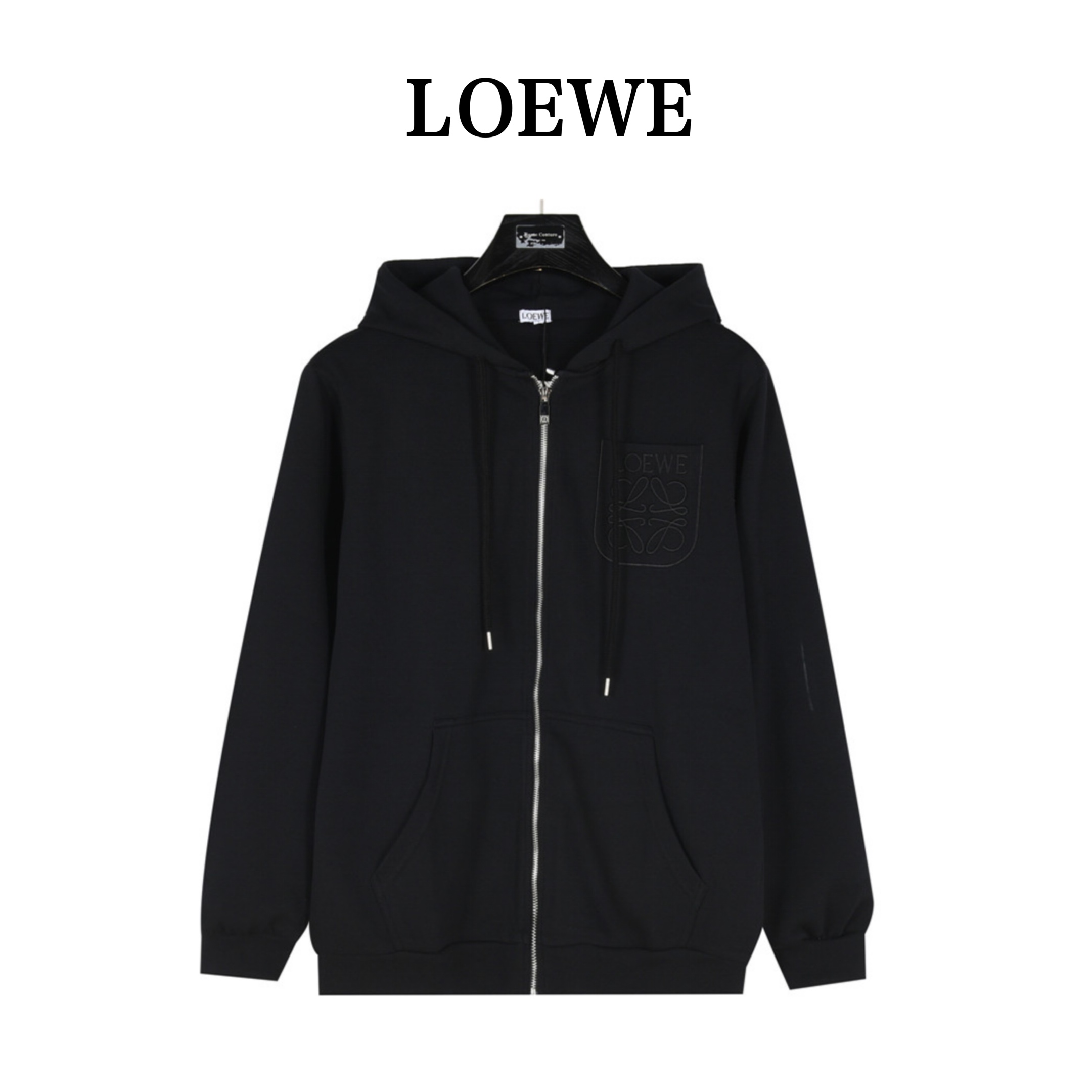 Loewe/罗意威 24Fw 暗纹刺绣徽标logo套装外套