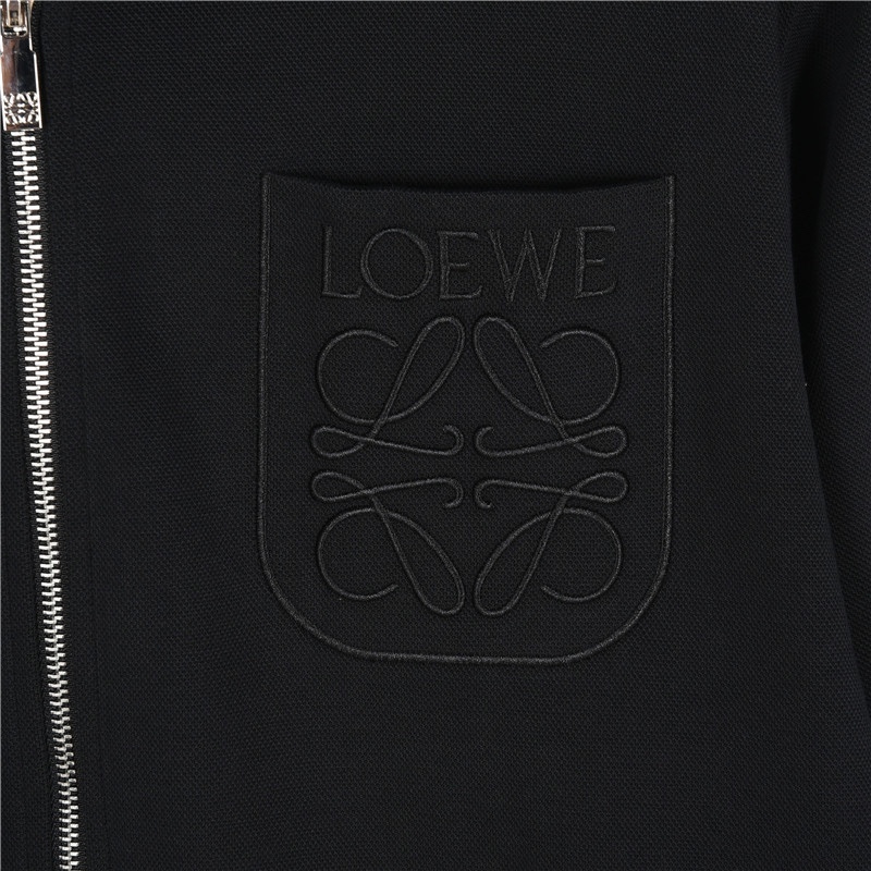 Loewe/罗意威 24Fw 暗纹刺绣徽标logo套装外套