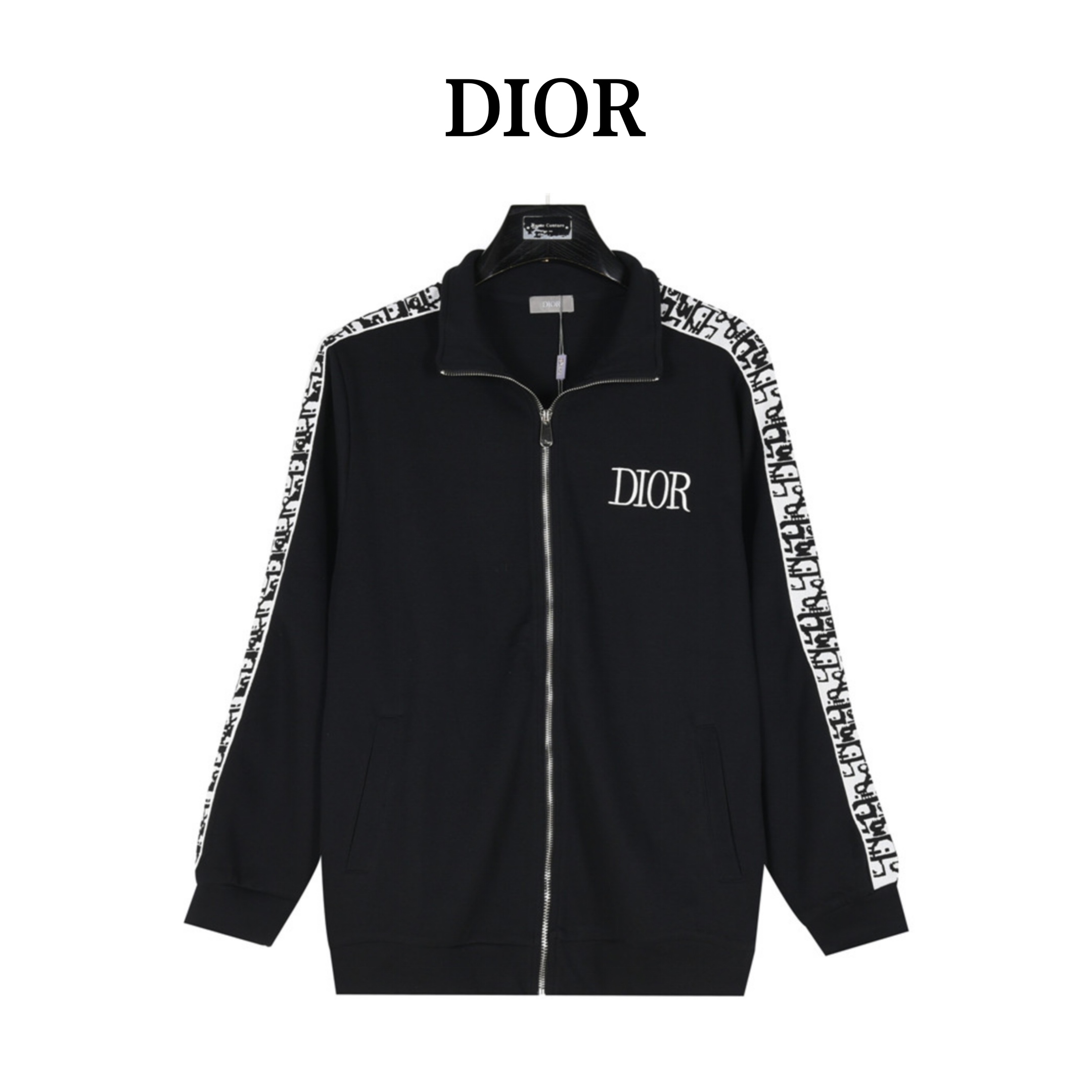 Dior/迪奥 24Fw CD侧边满印织带套装外套