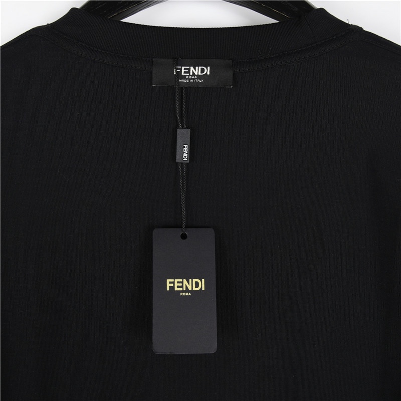 FENDI/芬迪 24Fw 后背小熊印花logo长袖T恤