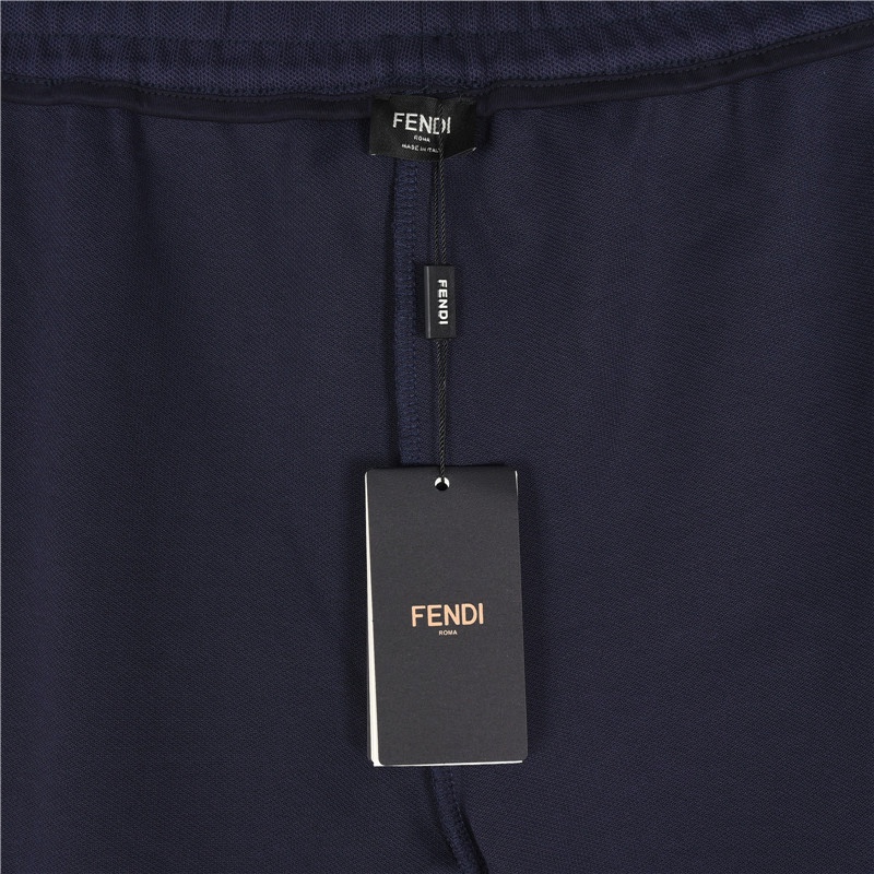 Fendi/芬迪 刺绣眼睛logo侧口袋长裤