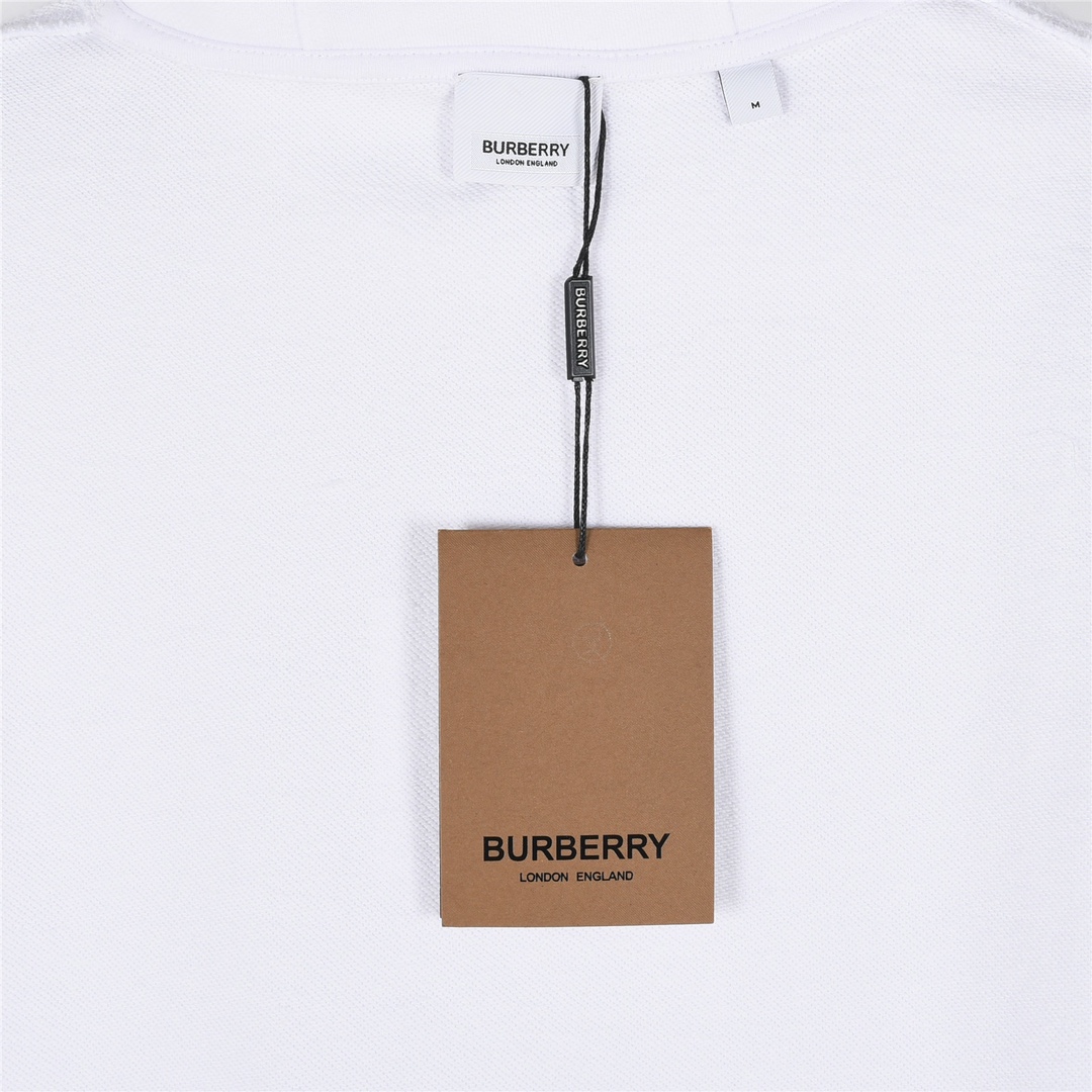 Burberry/巴宝莉 小鹿logo数码印花连帽卫衣