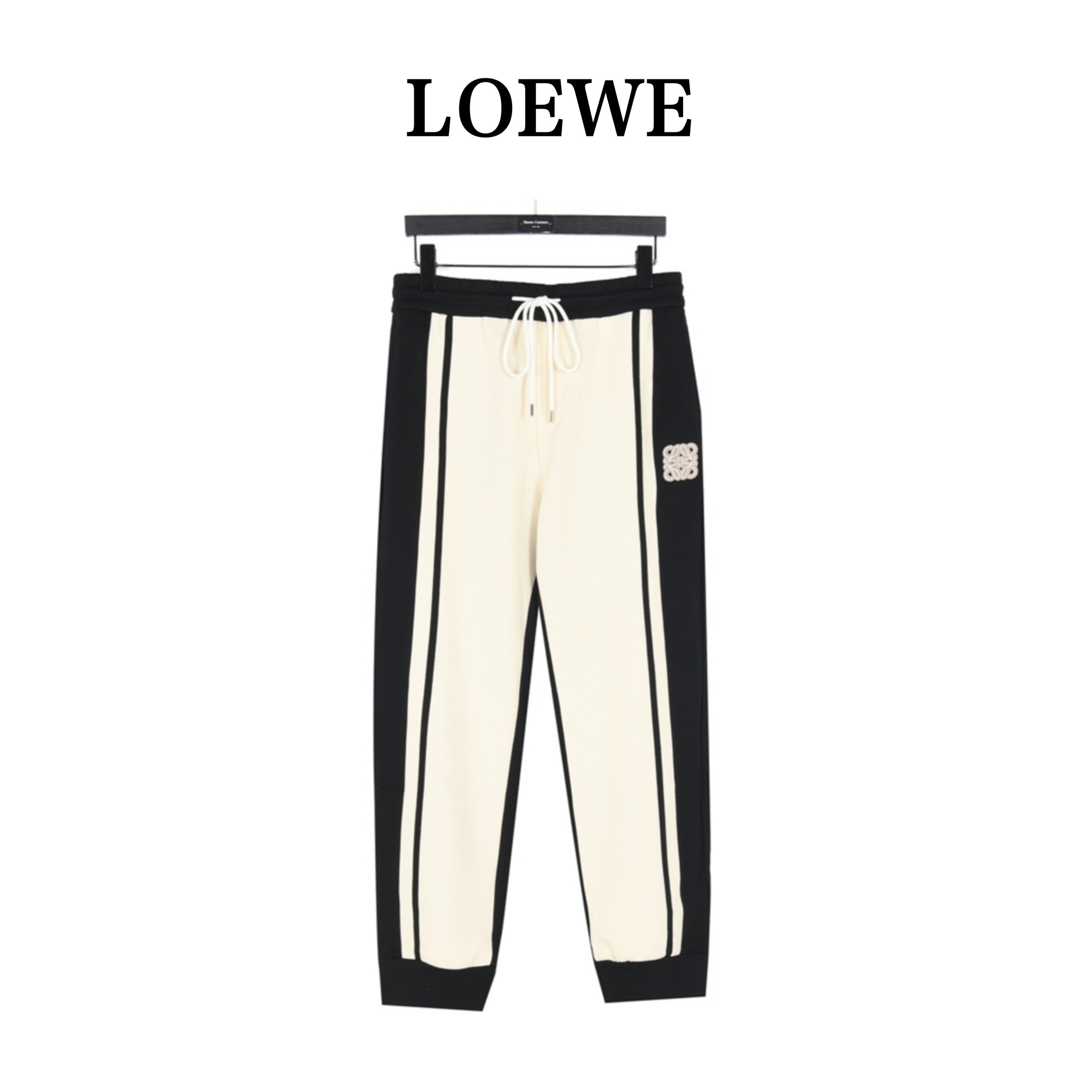 Loewe/罗意威 24Fw 拼色刺绣logo长裤