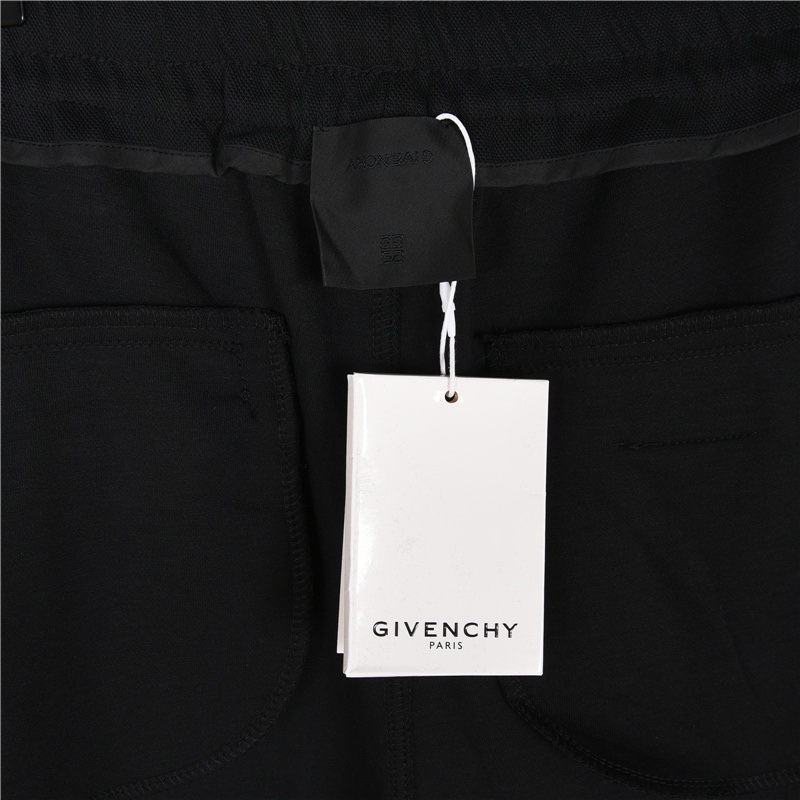 Givenchy/纪梵希 24Fw 侧边logo提花织带拉链双口袋长裤