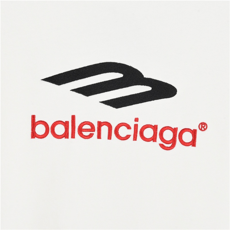 Balenciaga /巴黎世家 3B SPORTS ICON大廓形刺绣连帽卫衣