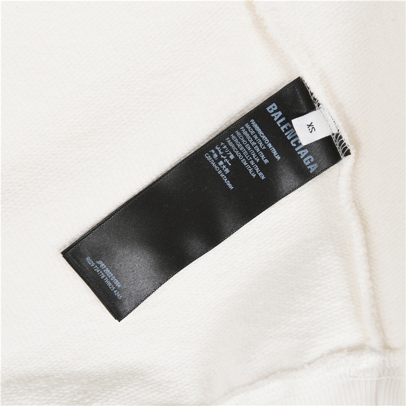 Balenciaga /巴黎世家 3B SPORTS ICON大廓形刺绣连帽卫衣