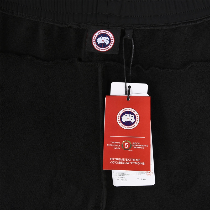 Canada Goose/加拿大鹅 章仔小标刺绣三防加绒长裤