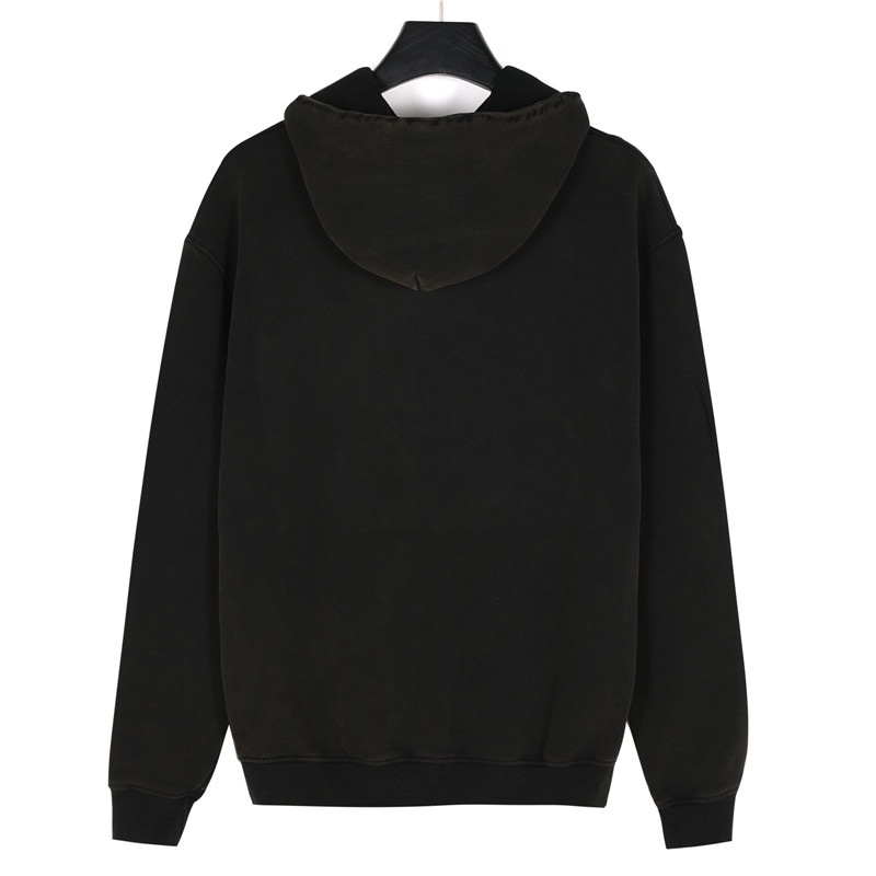 Balenciaga/巴黎世家 24Fw 皇冠烫钻加绒连帽卫衣