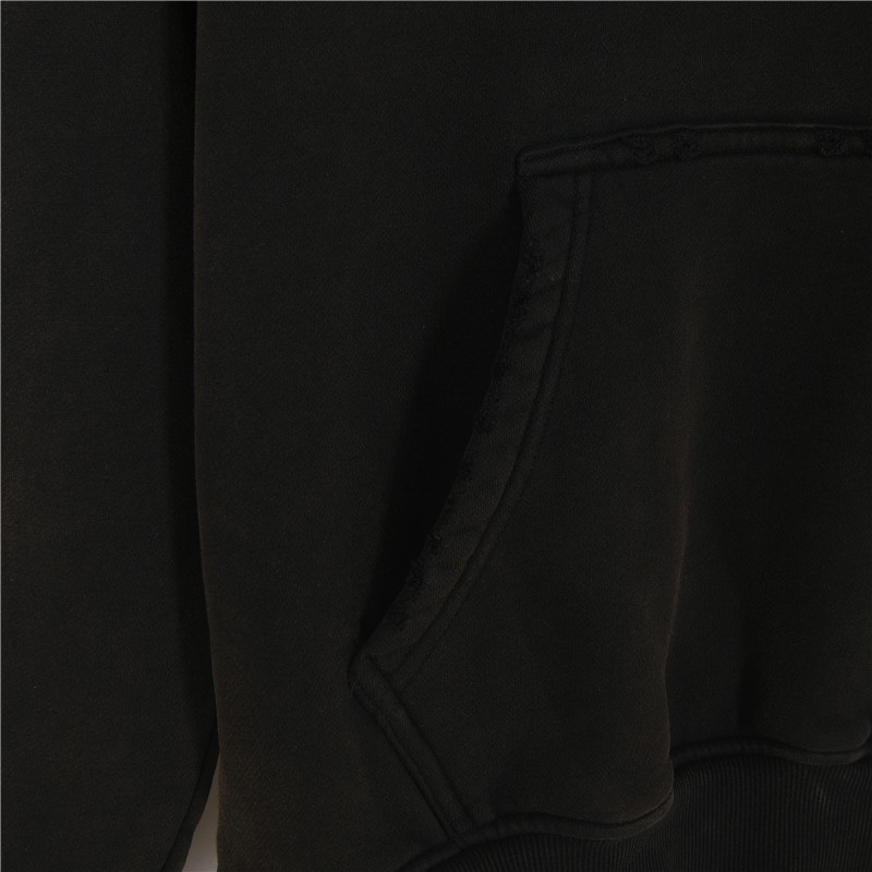 Balenciaga/巴黎世家 24Fw 皇冠烫钻加绒连帽卫衣