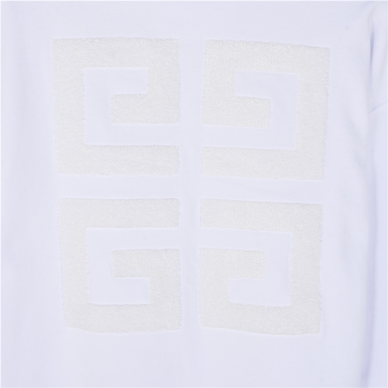 Givenchy/纪梵希24Fw 暗纹logo及后背4G毛巾绣卫衣