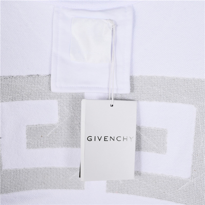 Givenchy/纪梵希24Fw 暗纹logo及后背4G毛巾绣卫衣