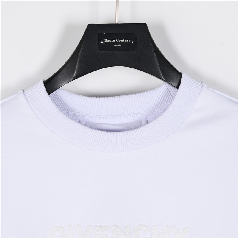 Givenchy/纪梵希24Fw 暗纹logo及后背4G毛巾绣卫衣