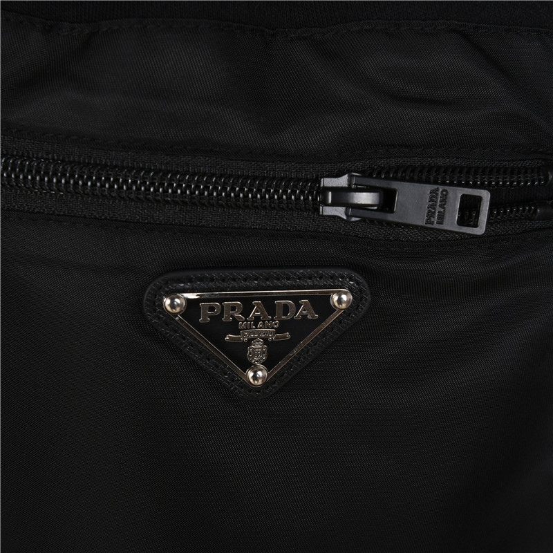 Prada/普拉达 24Fw 拉链口袋锥形拼接运动长裤