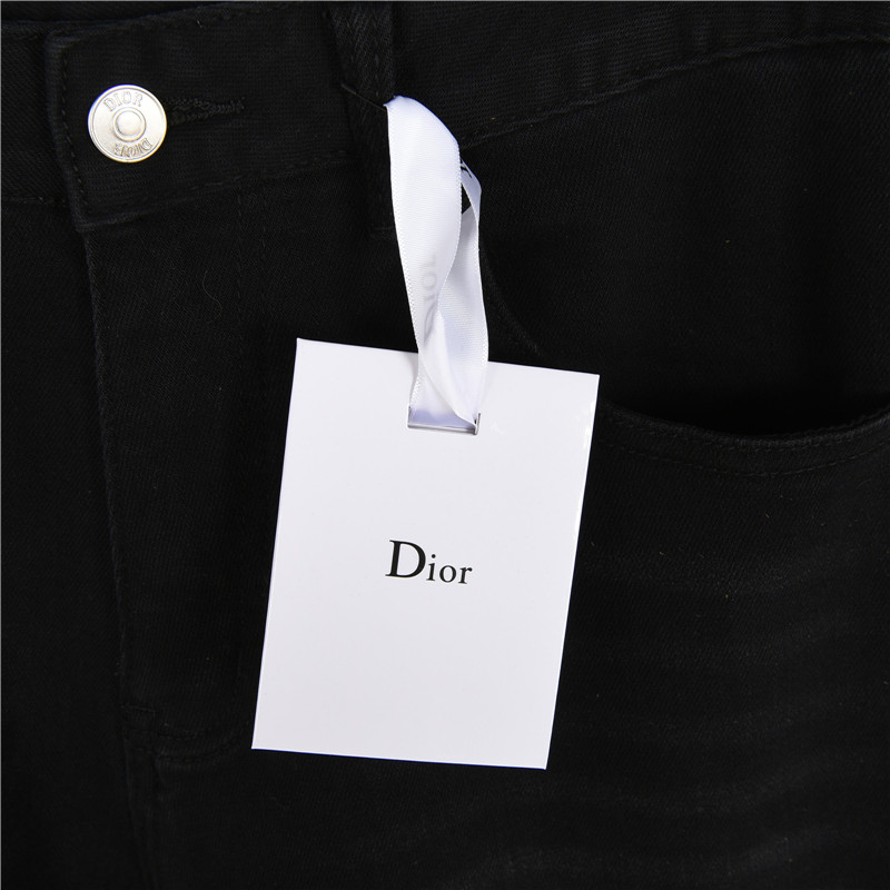 Dior/迪奥后袋老花牛仔长裤