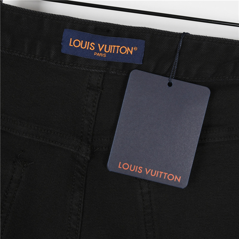 LouisVuitton/路易威登 后袋西部牛仔长裤