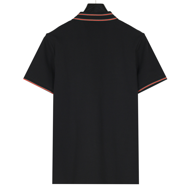 Gucci/古驰领口字母短袖Polo衫