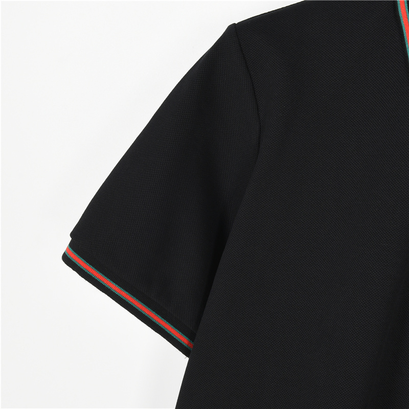 Gucci/古驰领口字母短袖Polo衫