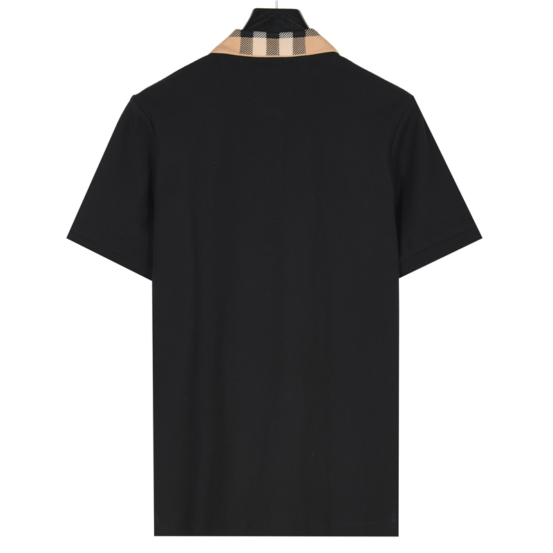 Burberry/巴宝莉 经典领口格纹短袖POLO衫