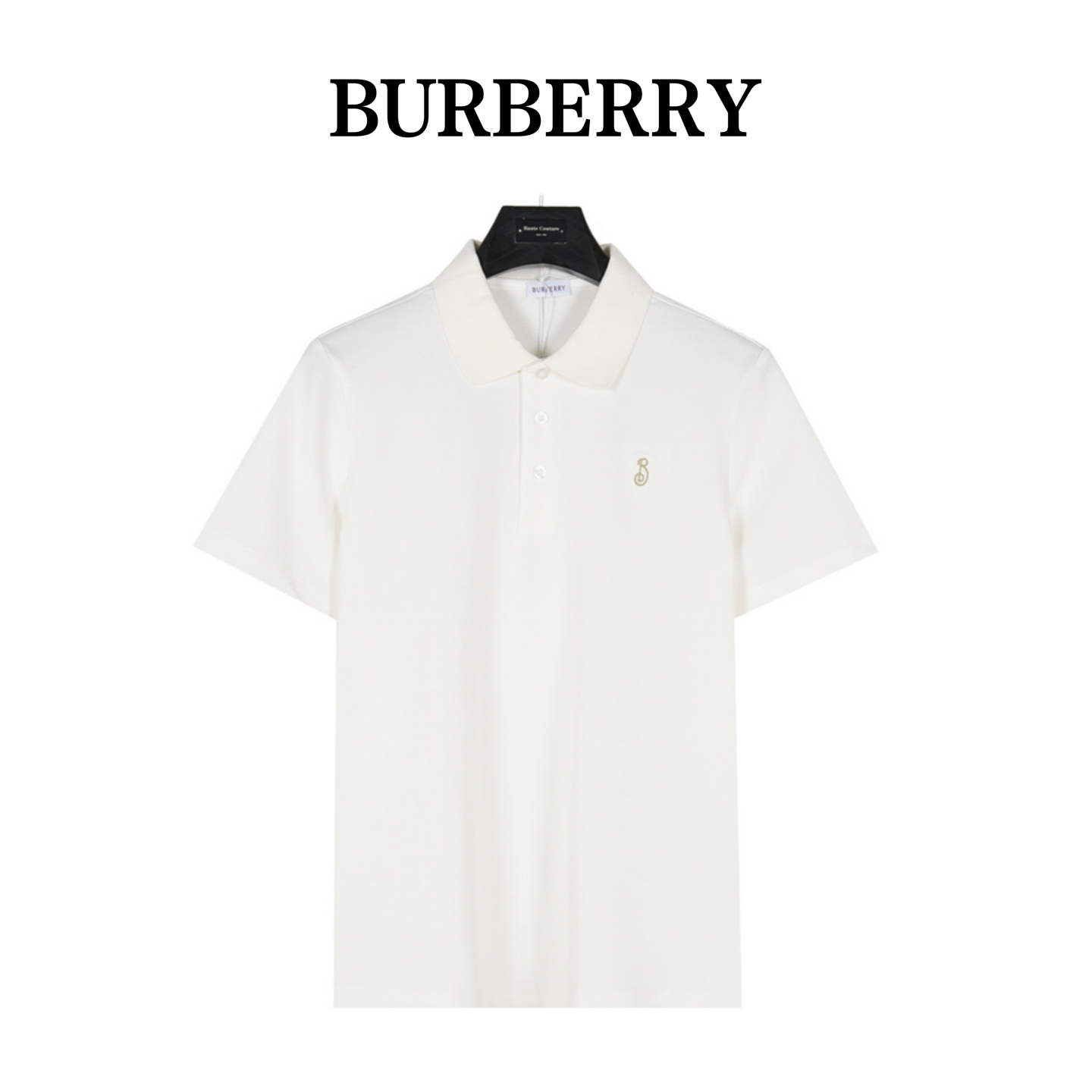 Burberry/巴宝莉 25SS新款盾牌短袖POLO衫 黑色 白色 绿色