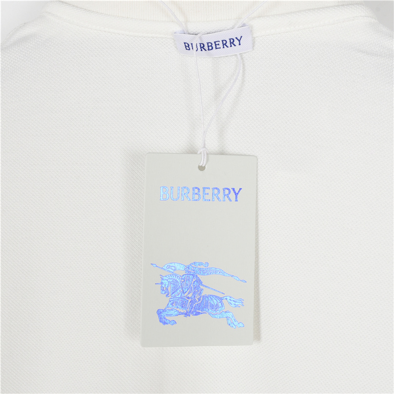 Burberry/巴宝莉 25SS新款盾牌短袖POLO衫 黑色 白色 绿色