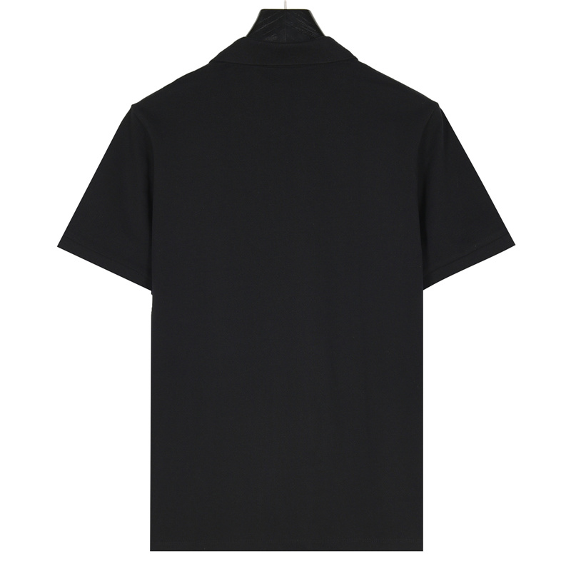 Prada/普拉达 25SS新款经典三角标半拉链短袖POLO衫