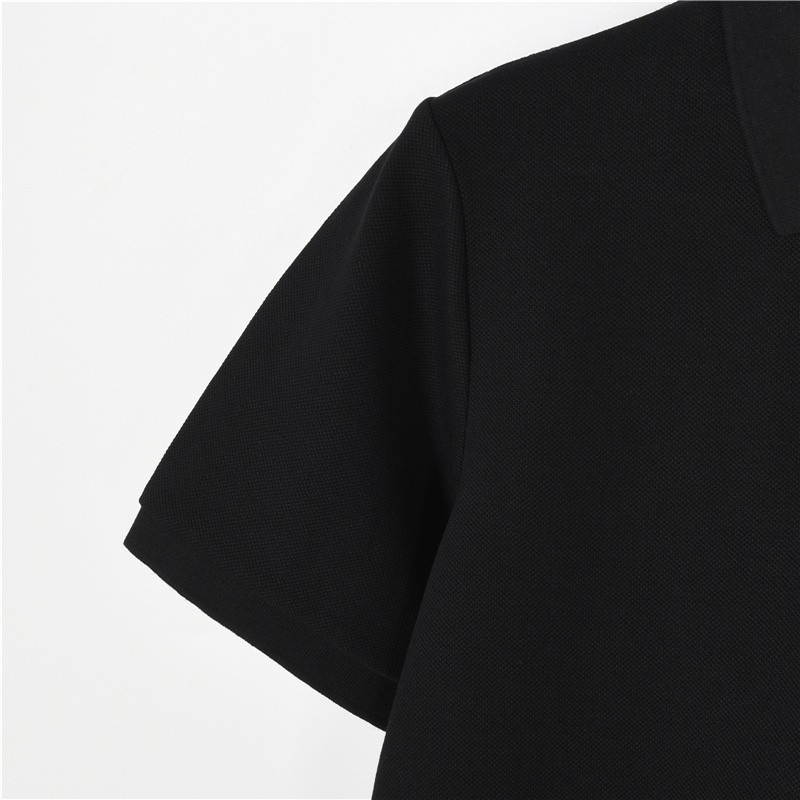 Prada/普拉达 25SS新款经典三角标半拉链短袖POLO衫