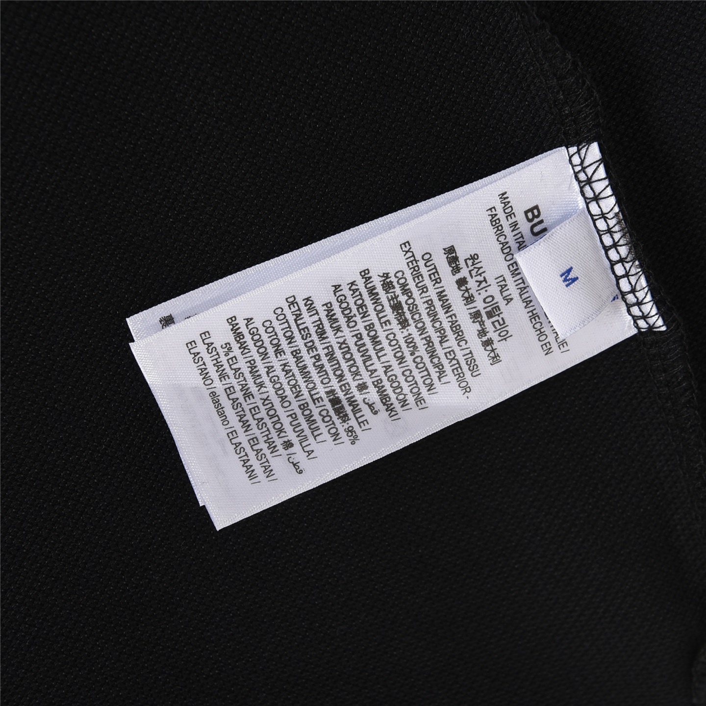 Burberry/巴宝莉 25SS新款领口格纹短袖POLO衫