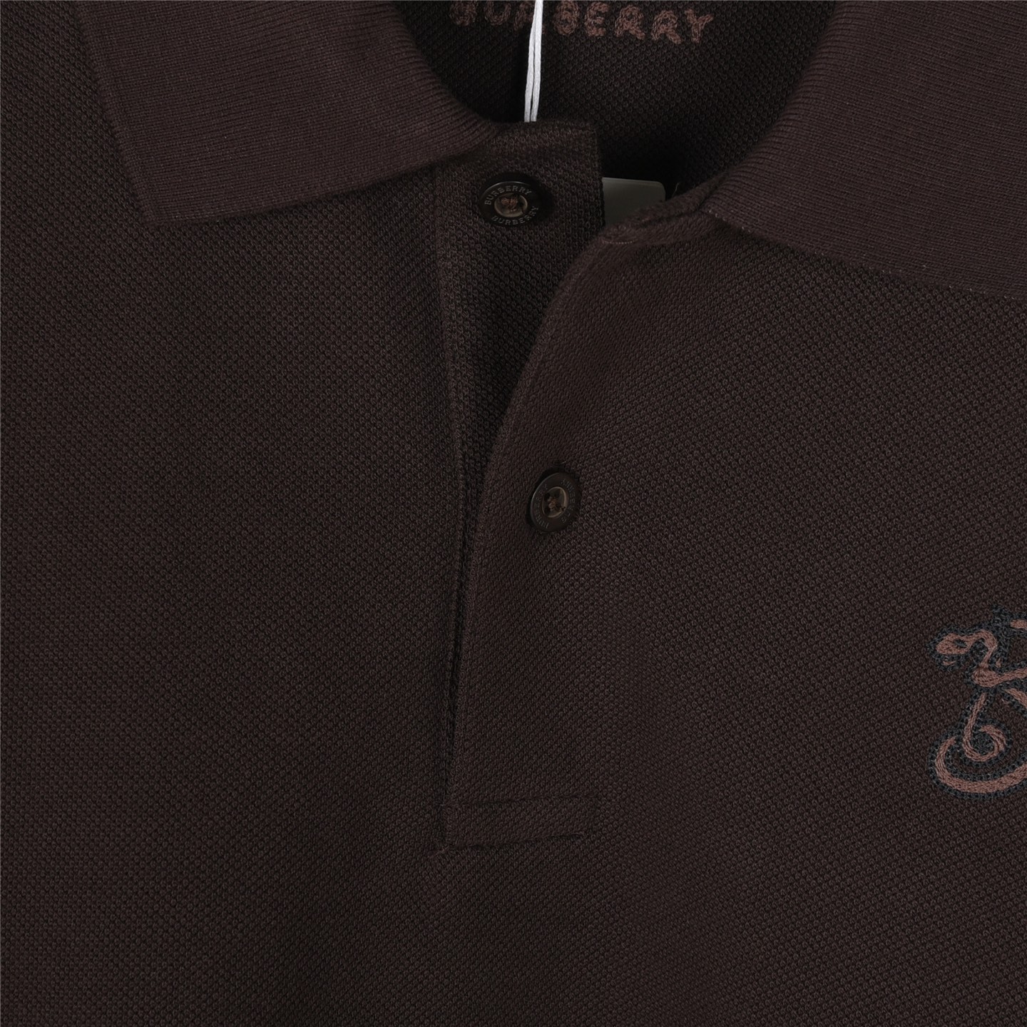 Burberry/巴宝莉 25SS 蛇形字母B短袖Polo衫