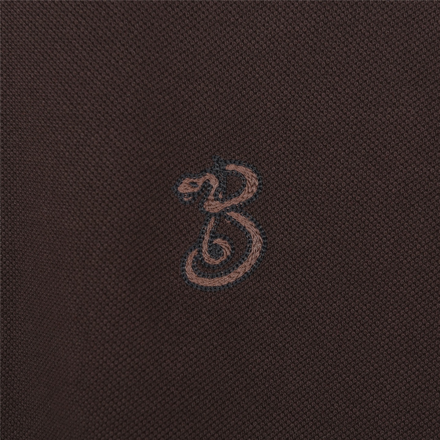 Burberry/巴宝莉 25SS 蛇形字母B短袖Polo衫