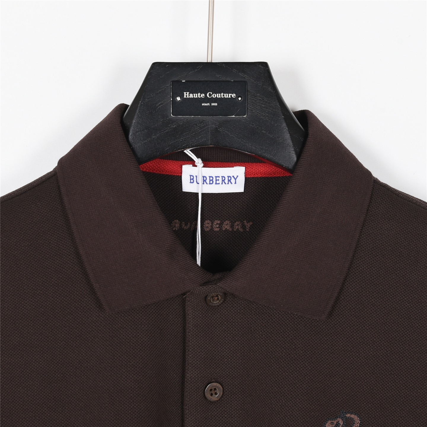Burberry/巴宝莉 25SS 蛇形字母B短袖Polo衫