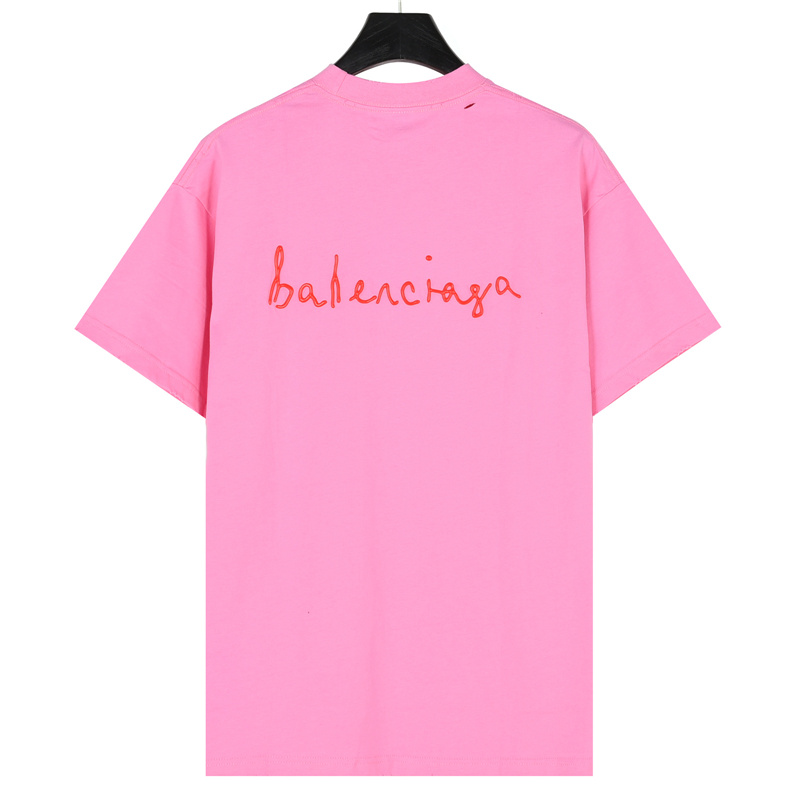 Balenciaga/巴黎世家 24ss 情人节爱心印花短袖