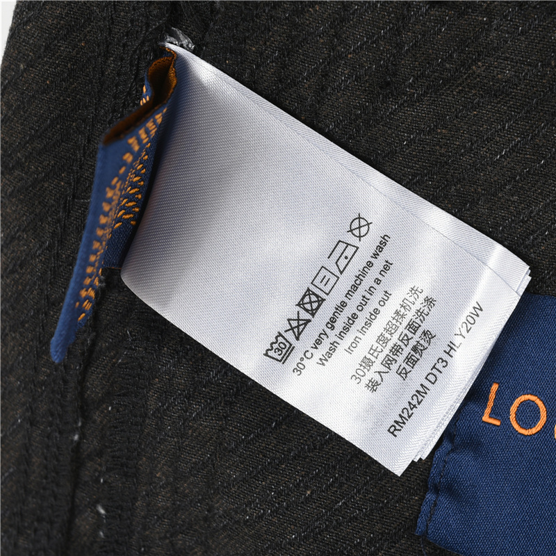 LouisVuitton/路易威登 渐变老花图案牛仔外套