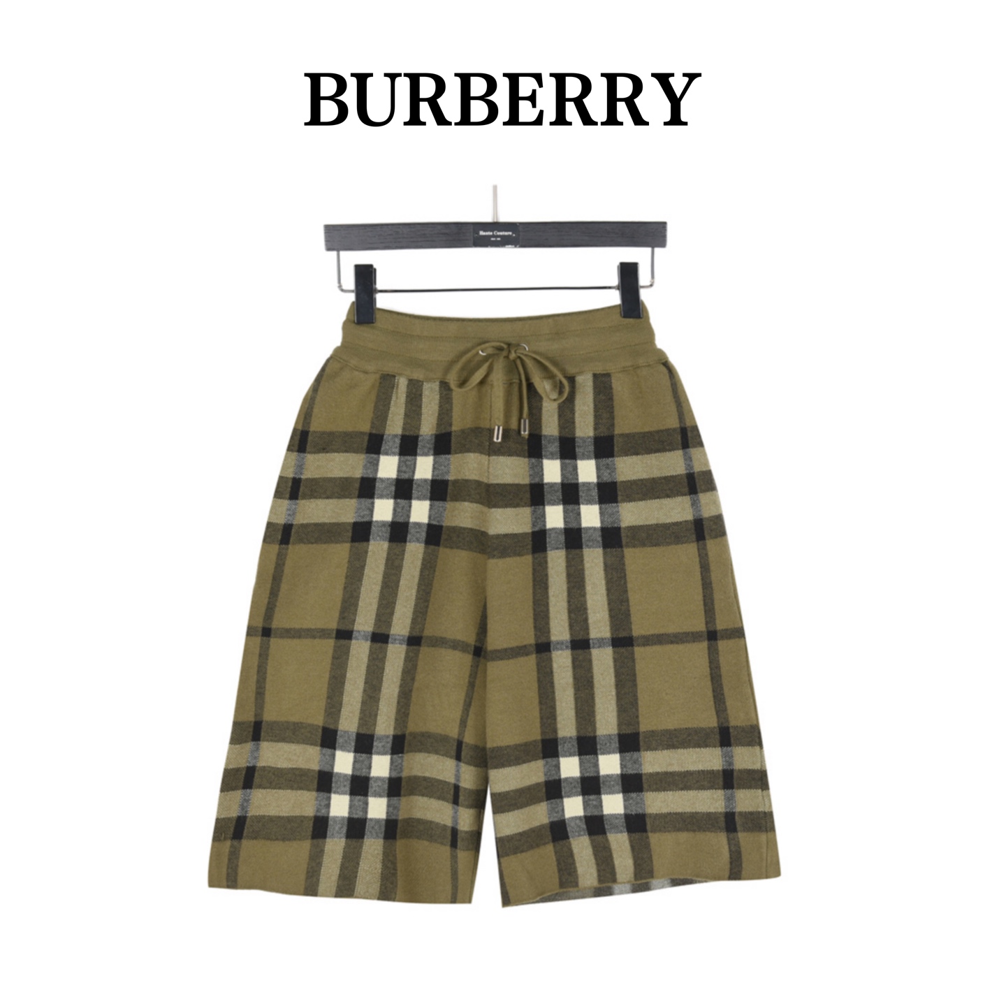 巴宝莉/Burberry 24ss经典大格纹针织短裤