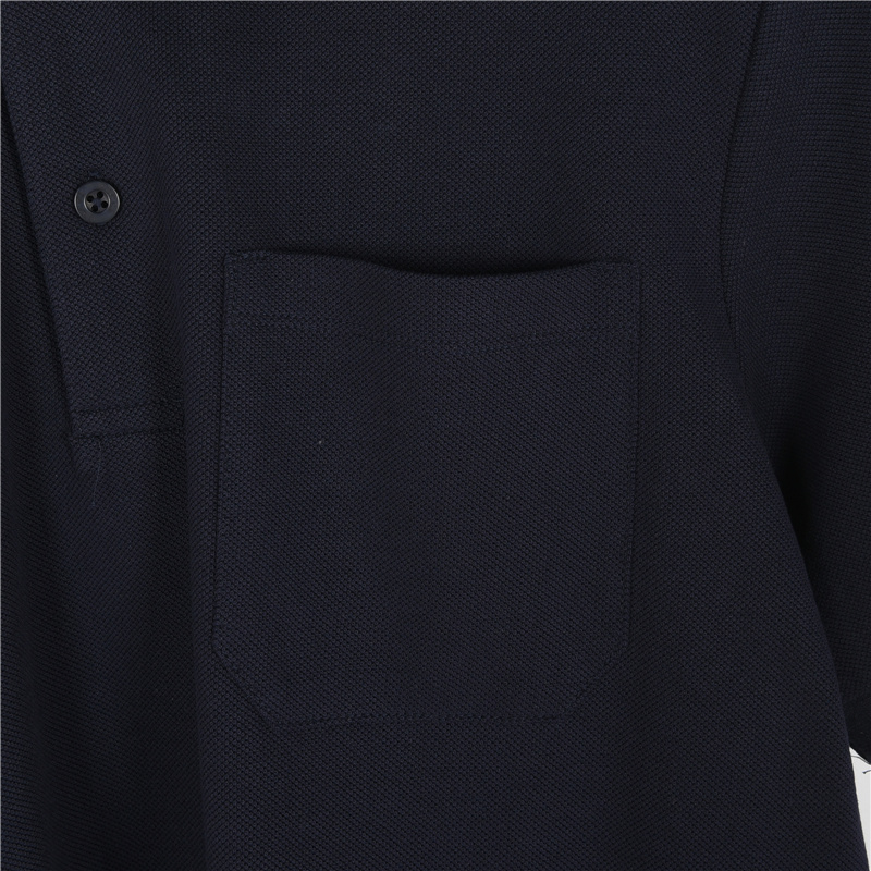 Gucci/古驰 25SS 领口拼接撞色短袖Polo衫 黑色 灰色