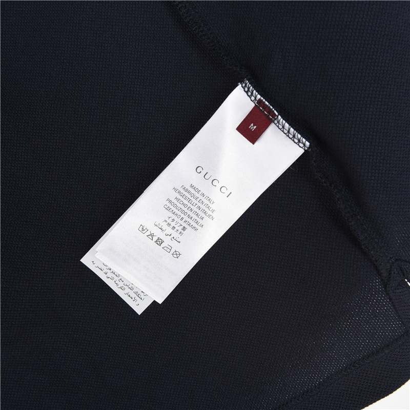 Gucci/古驰 简约字母短袖POLO衫