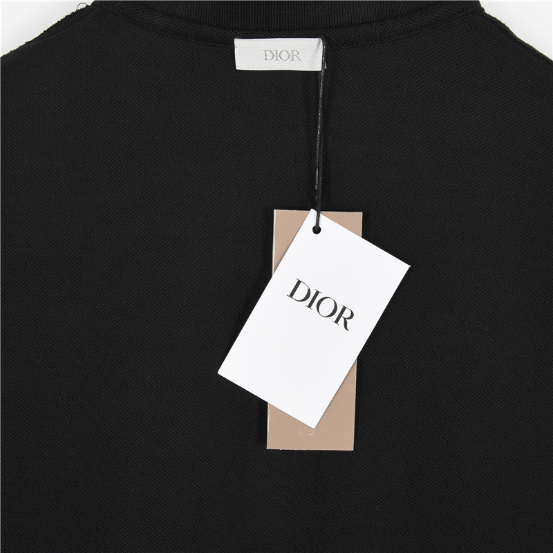 Dior/迪奥 小蜜蜂刺绣LOGO短袖POLO衫