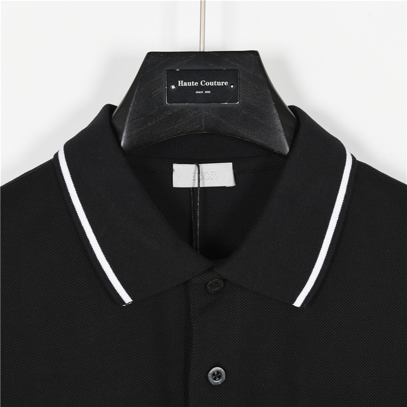 Dior/迪奥 小蜜蜂刺绣LOGO短袖POLO衫